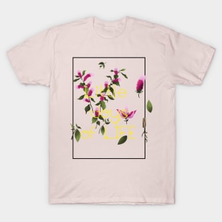 Floral Feminine Design T-Shirt